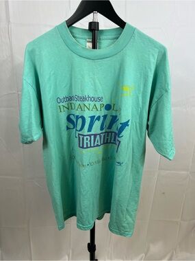 Vintage 1998 Indianapolis Triathlon Shirt Size XL
